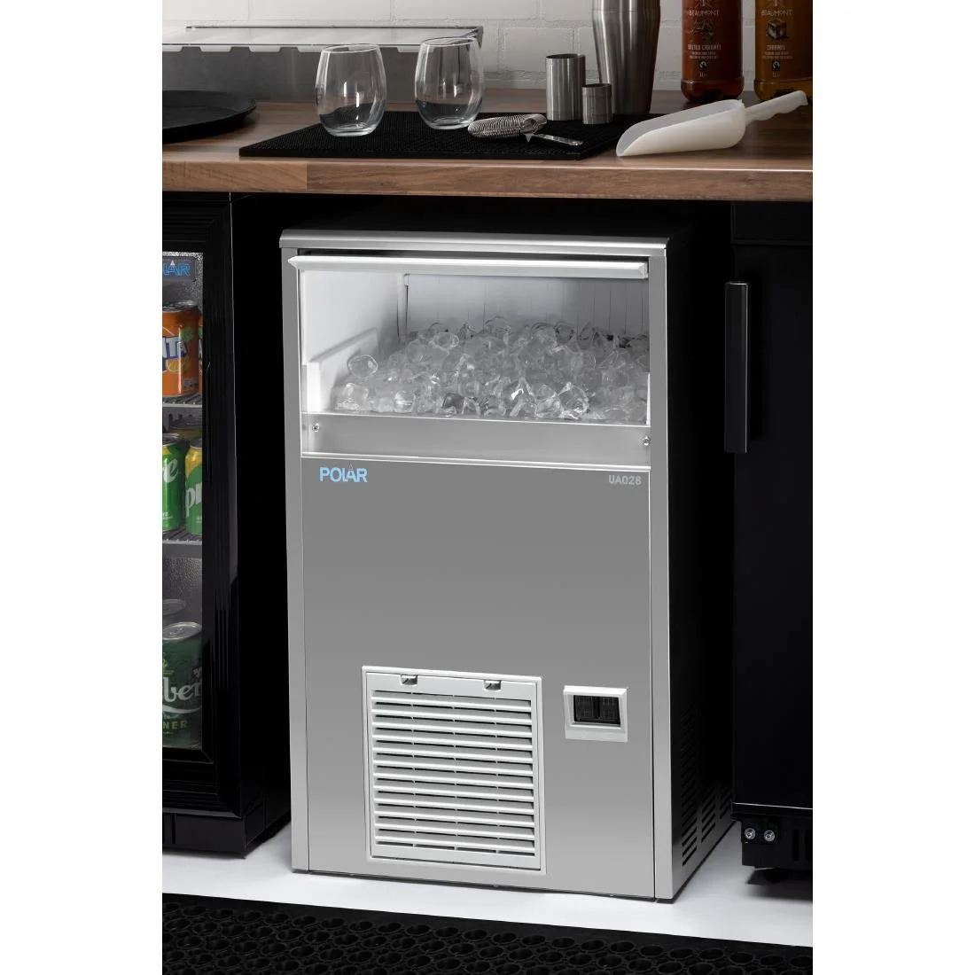 Polar U-Series Gourmet Cube Ice Maker 47kg Output - Image 14