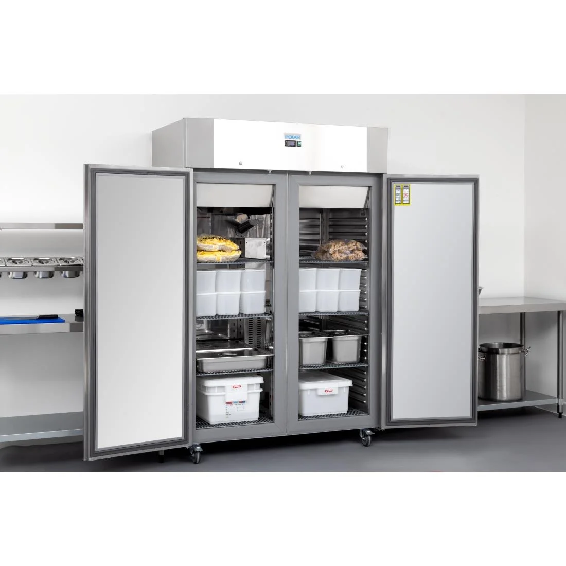 Polar U-Series Energy Efficient Double Door Upright Freezer 1400Ltr - Image 17