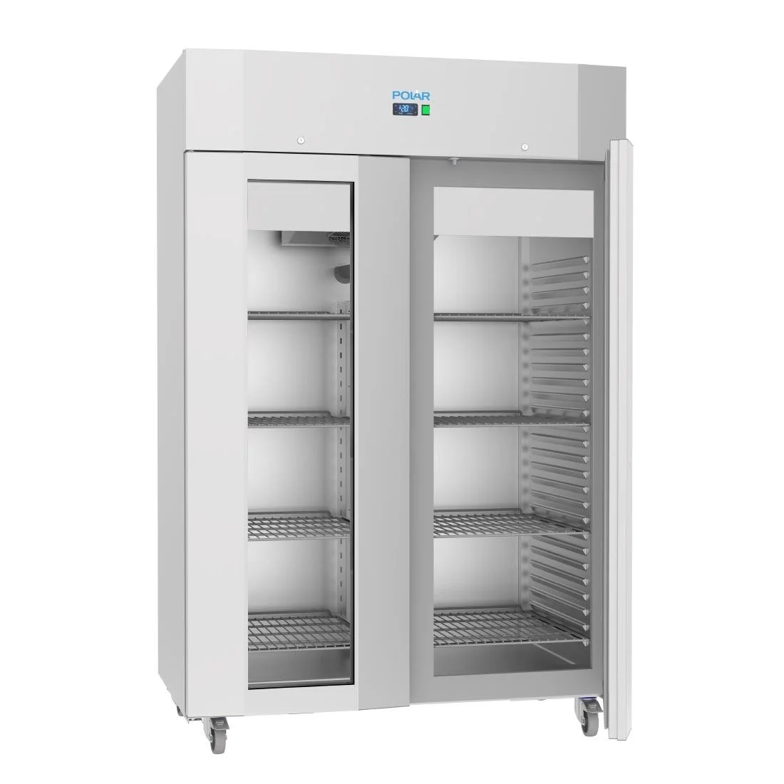 Polar U-Series Energy Efficient Double Glass Door Upright Storage/Display Fridge - Image 8