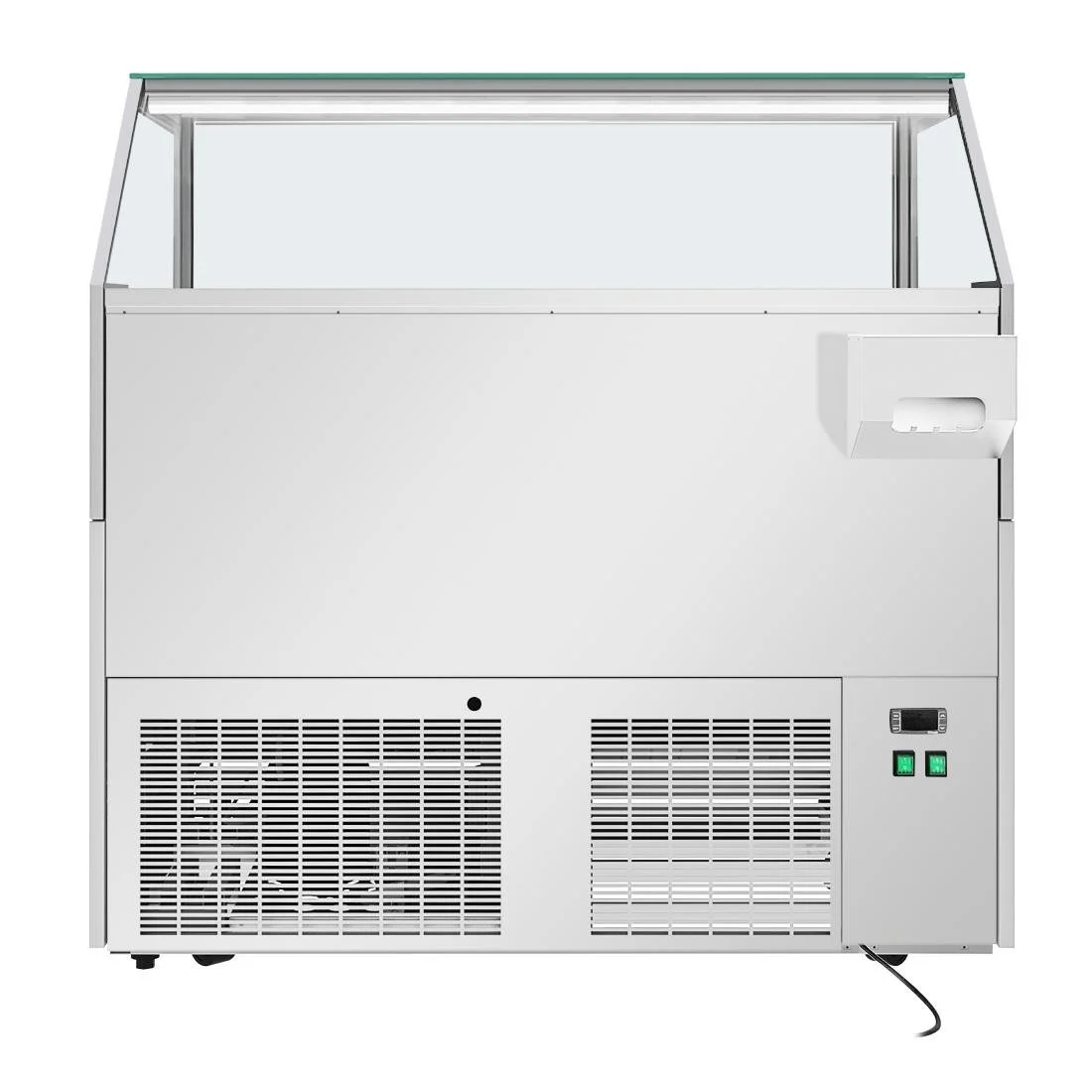 Polar U-Series 6 Pan Ice Cream Serve Over Cabinet Freezer - Image 7