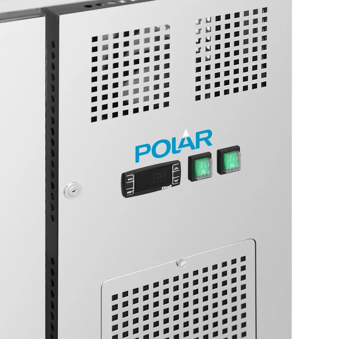 Polar U-Series Two Door Counter Fridge with Glass Doors - Image 5