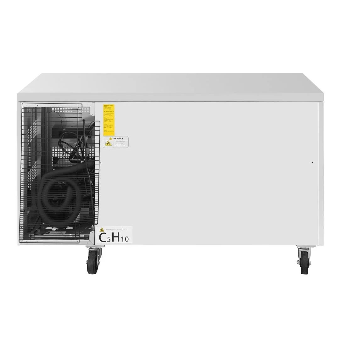 Polar U-Series Two Door Counter Fridge with Glass Doors - Image 6