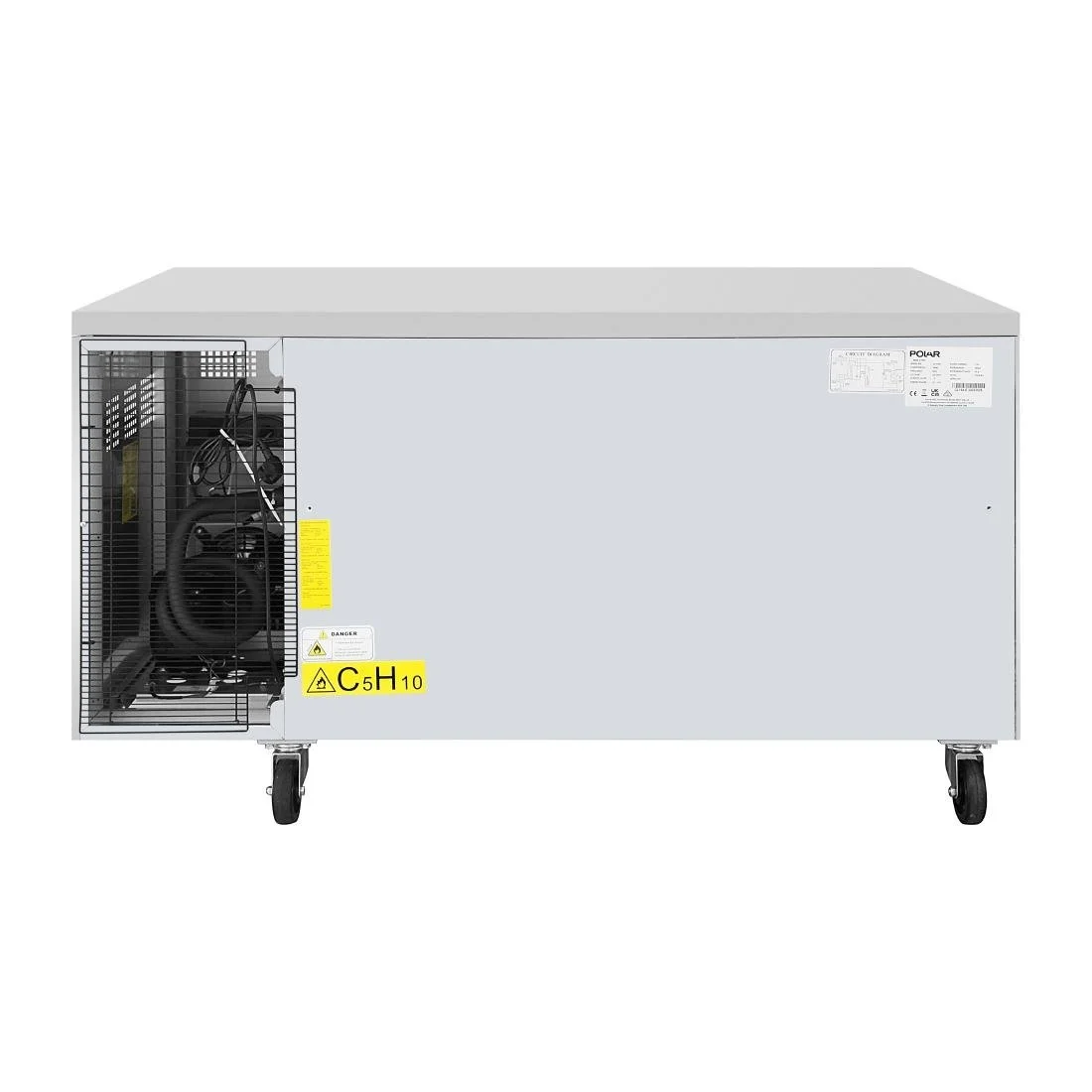Polar U-Series Double Door Patisserie Counter 427Ltr - Image 4