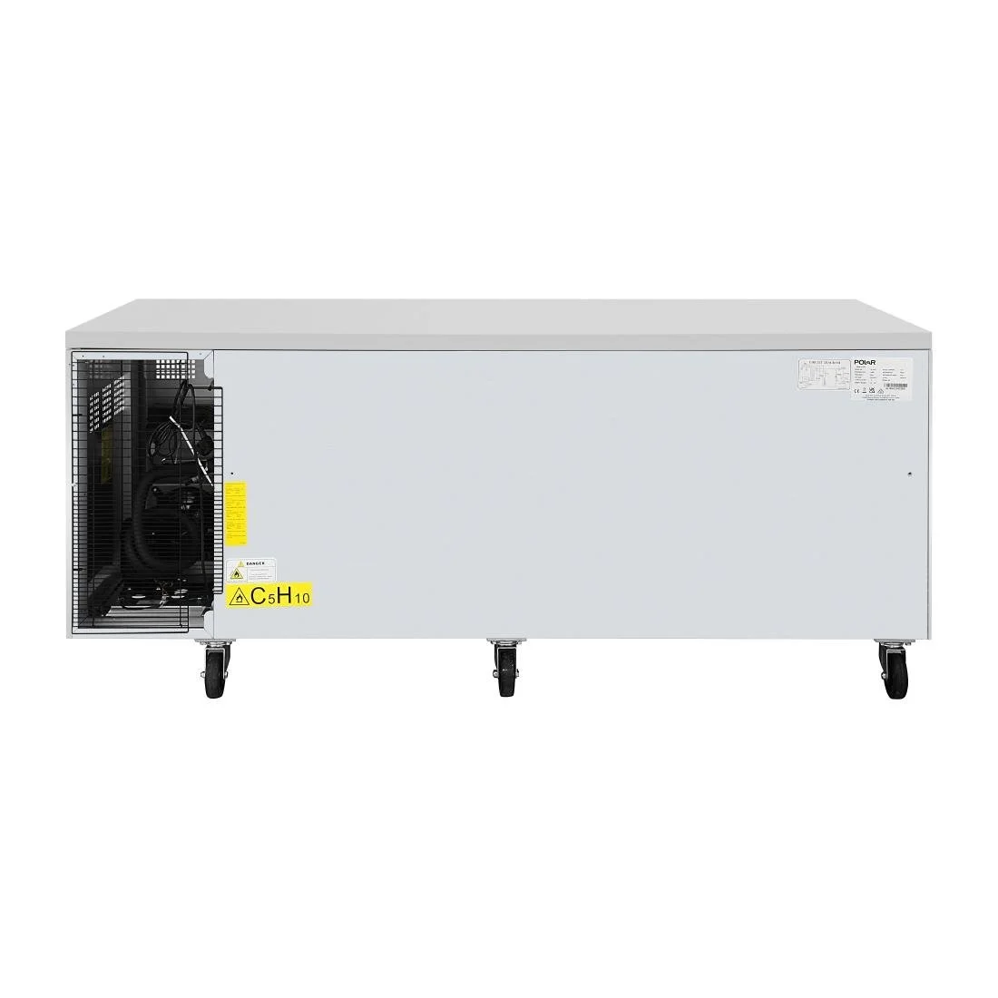 Polar U-Series Triple Door Patisserie Counter 634Ltr - Image 4