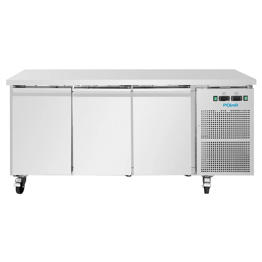 Polar U-Series Three Door Counter Fridge/Freezer 314Ltr - Image 2