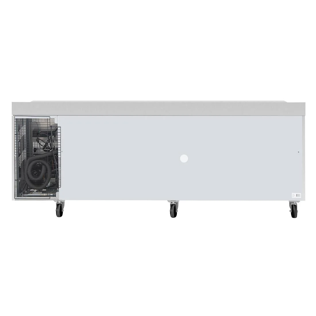 Polar U-Series Four Door Counter Fridge with Upstand 553Ltr - Image 6