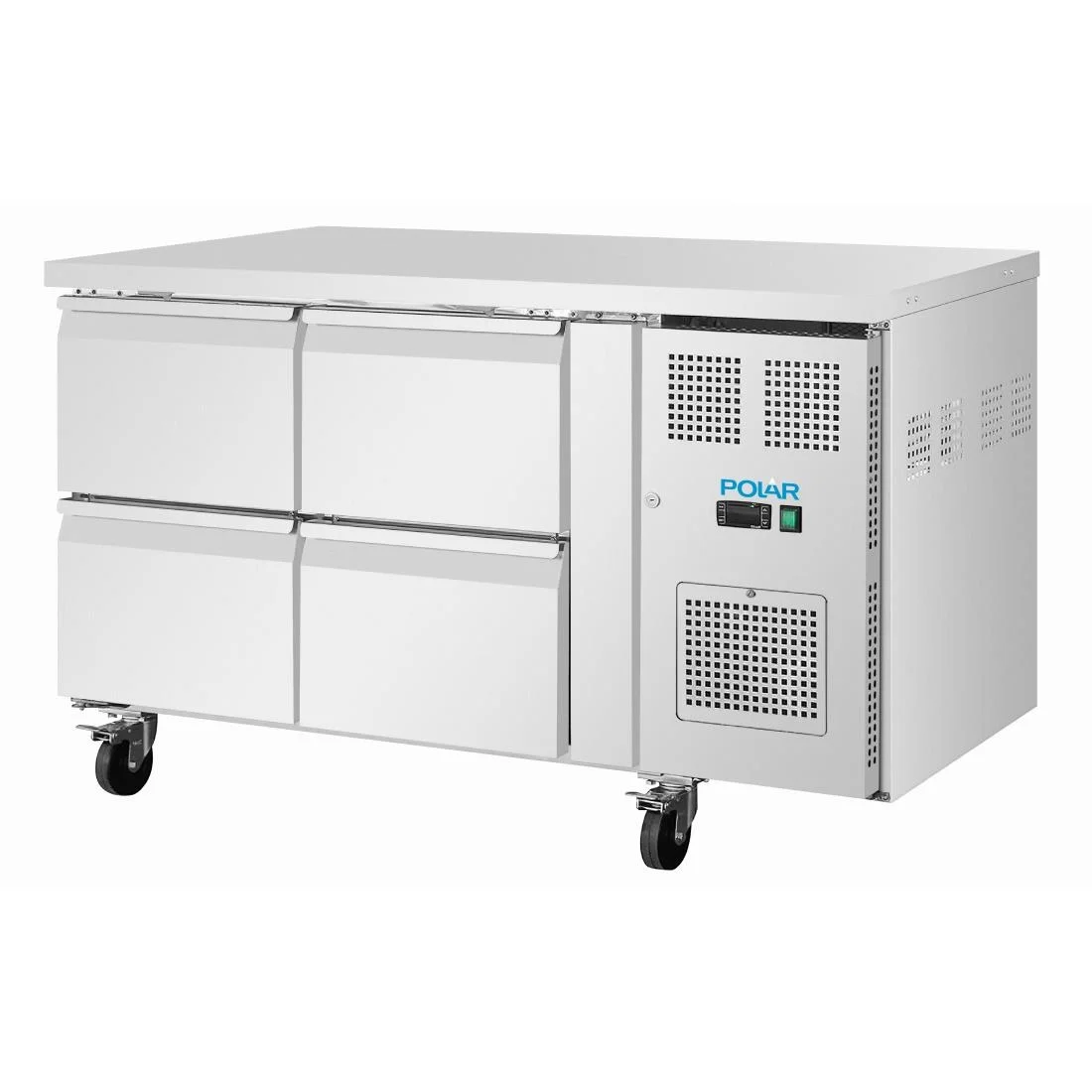Polar U-Series Four Drawer Gastronorm Counter Fridge - Image 3
