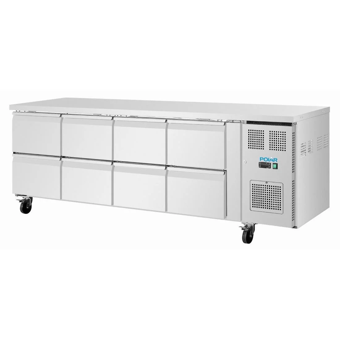 Polar U-Series Eight Drawer Gastronorm Counter Fridge - Image 3