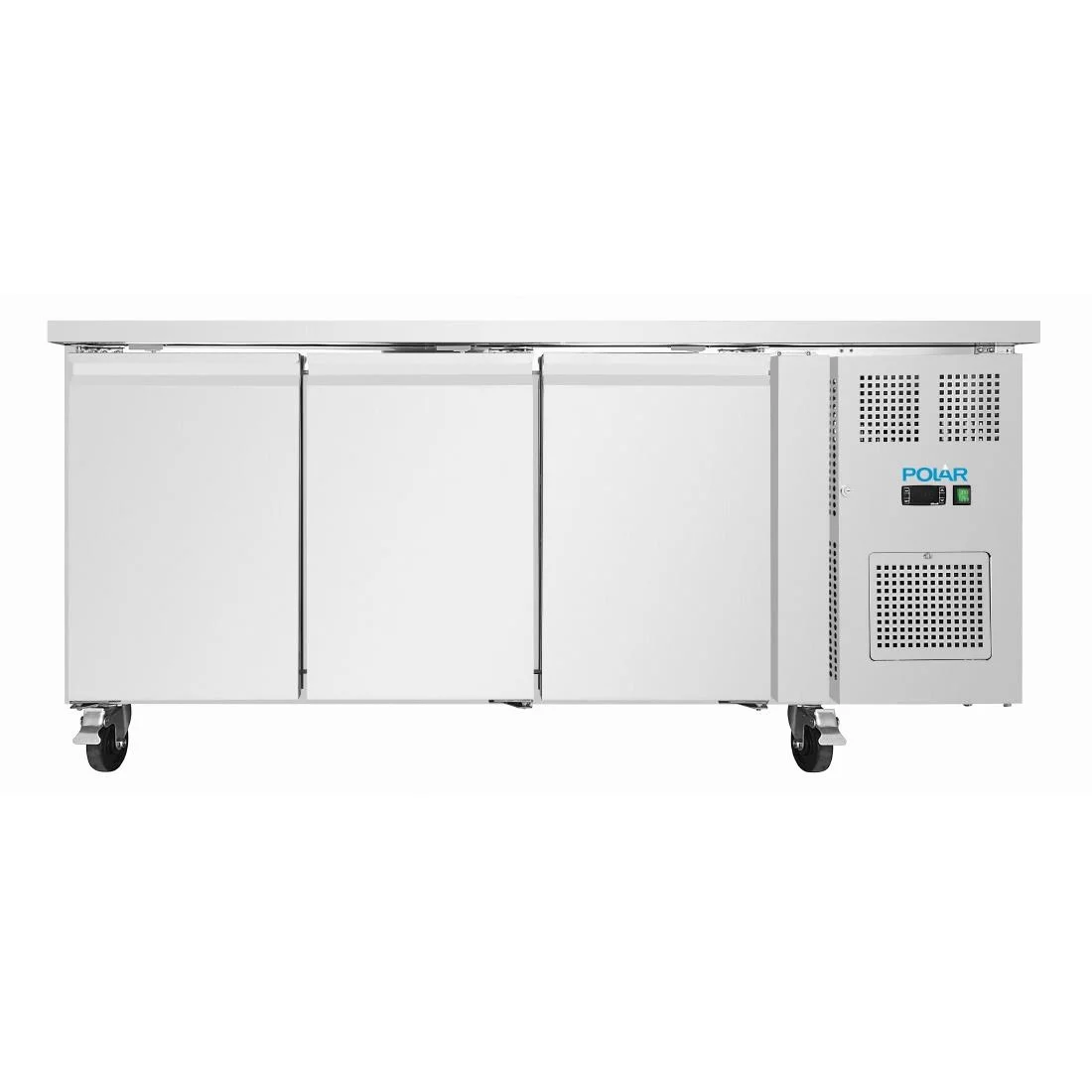 Polar U-Series Triple Door Slimline Counter Fridge 231Ltr - Image 2