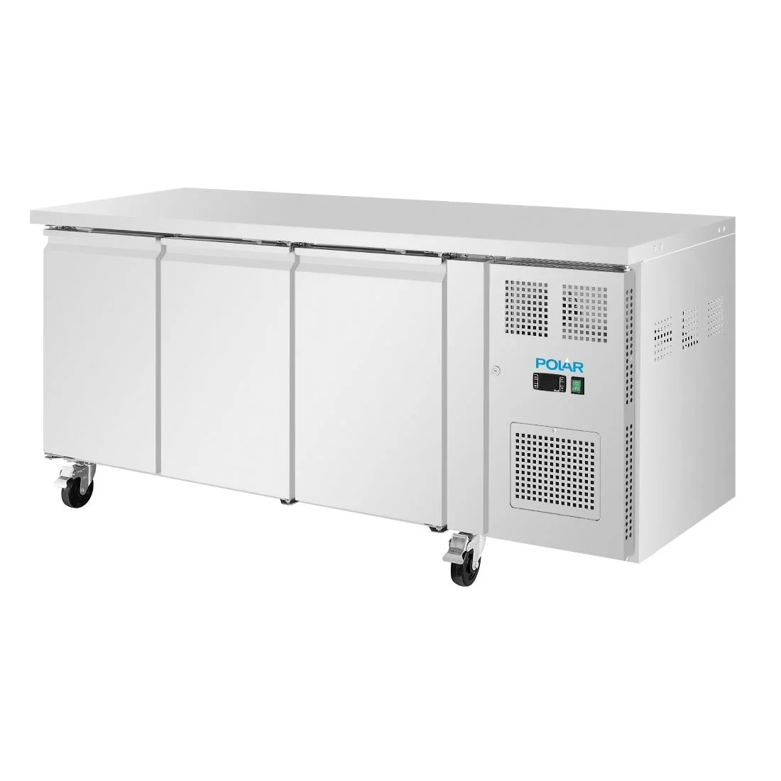 Polar U-Series Triple Door Slimline Counter Fridge 231Ltr - Image 3