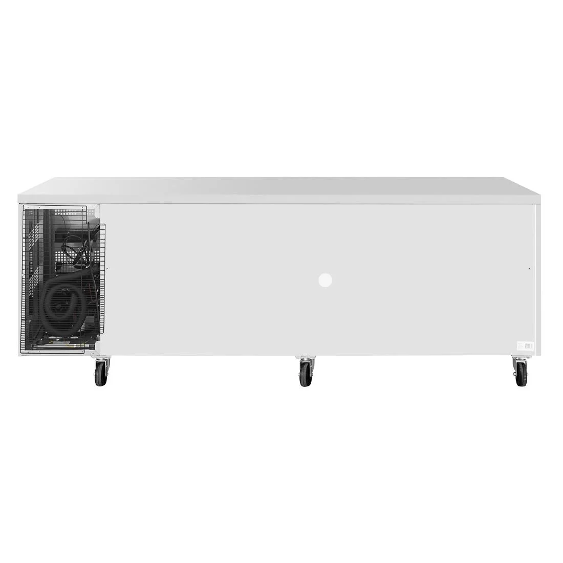 Polar U-Series Four Door Slimline Counter Fridge - Image 7