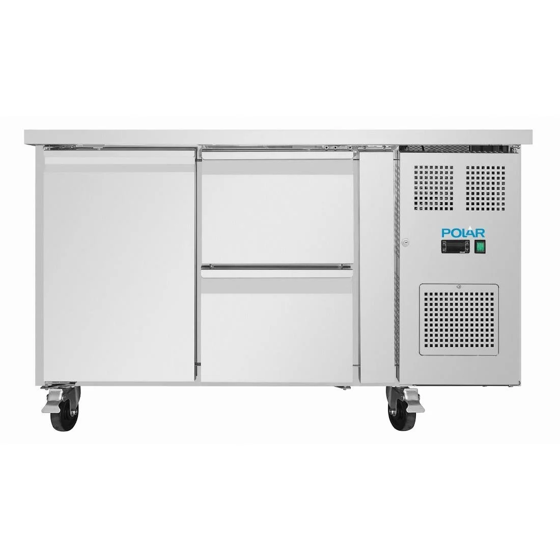 Polar U-Series 1 Door & 2 Drawer Counter Fridge - Image 3