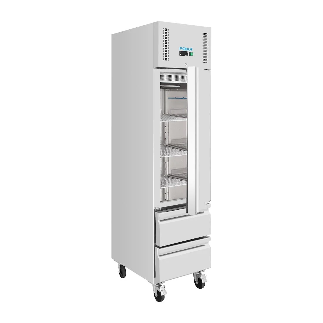 Polar G-Series Single Door & 2 Drawer Slimline GN Cabinet Refrigerator - Image 4