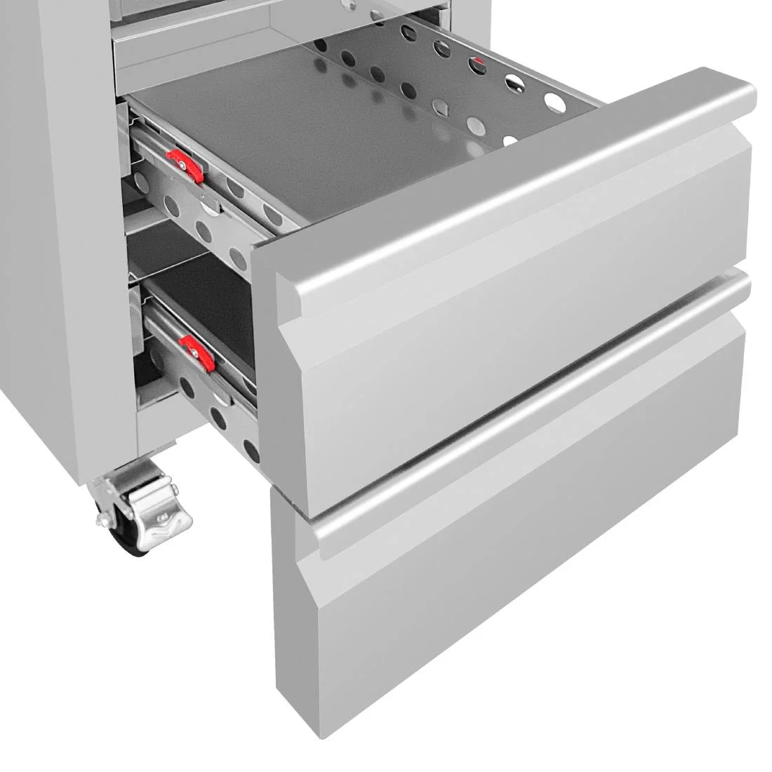 Polar G-Series Single Door & 2 Drawer Slimline GN Cabinet Refrigerator - Image 7