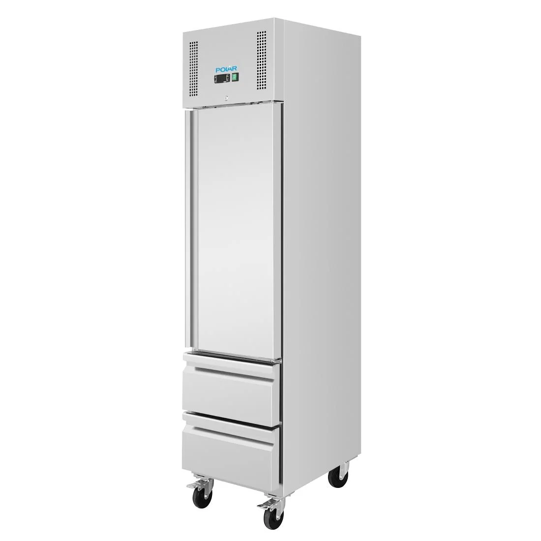 Polar G-Series Single Door and 2 Drawer Slimline GN Cabinet Freezer 180Ltr - Image 2