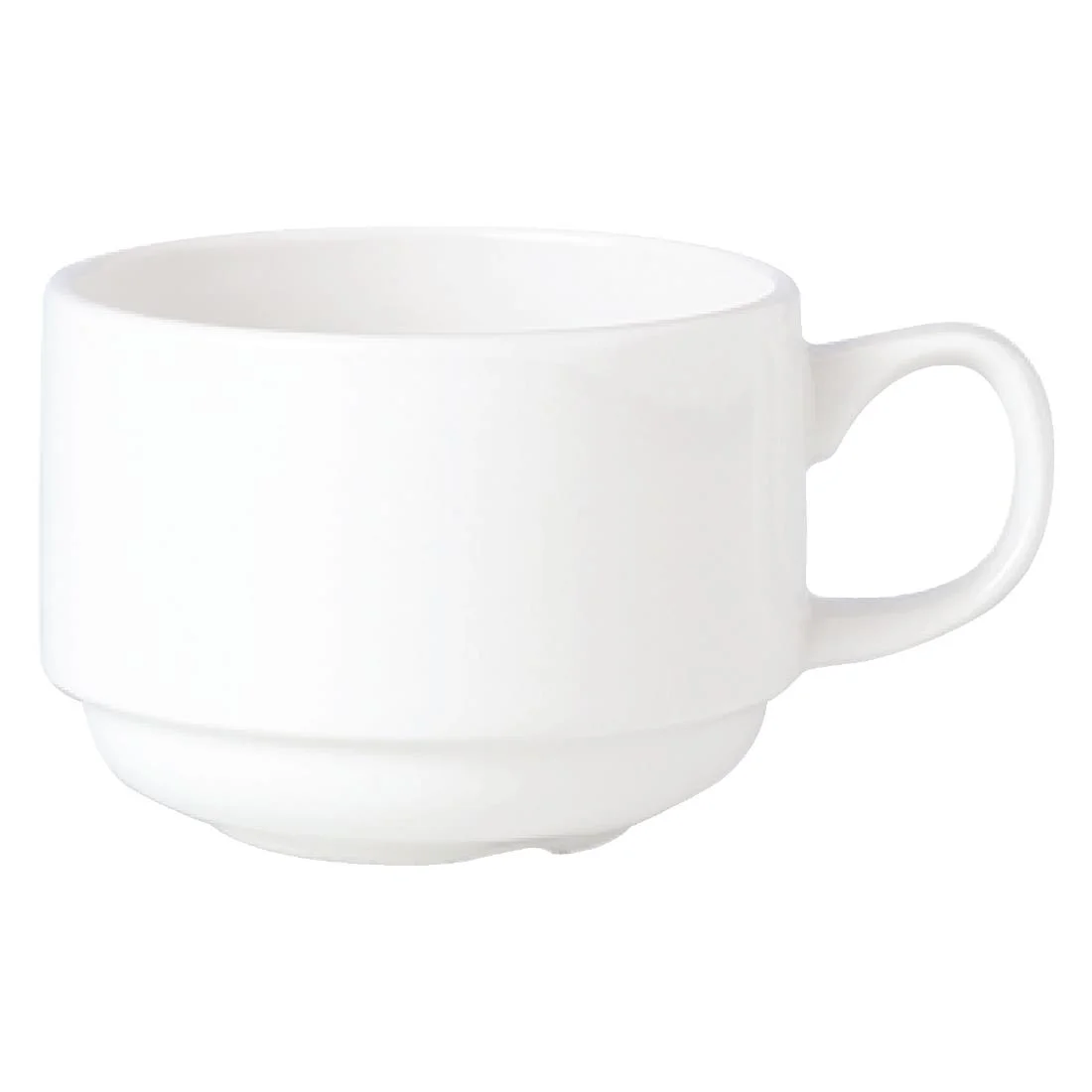 Steelite Simplicity White Stacking Slimline Cups 200ml