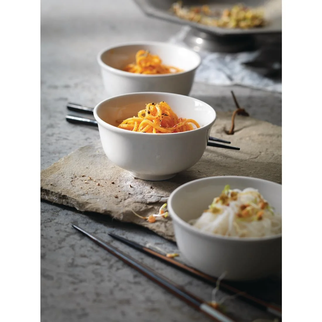 Steelite Simplicity White Sugar Bowls 227ml - Image 2