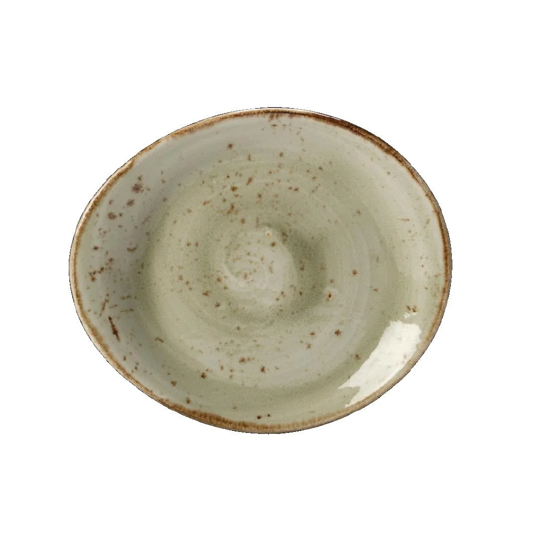 Steelite Craft Green Freestyle Plates 155mm