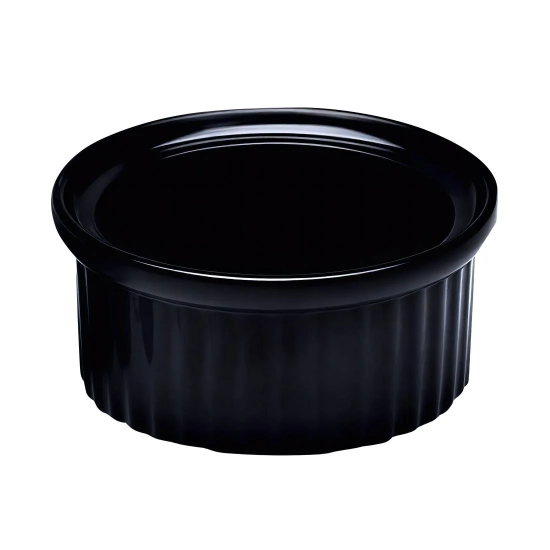 Steelite Must Haves Melamine Ramekins Black 60ml (12 Pack)