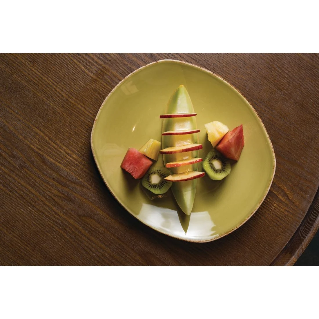 Steelite Terramesa Olive Spice Plates 305mm - Image 2