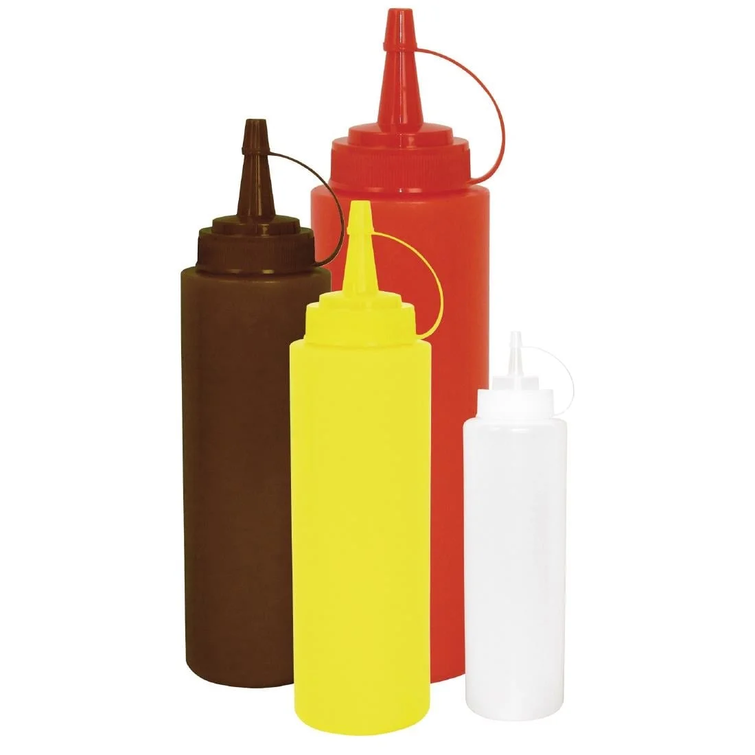 Vogue Brown Squeeze Sauce Bottle 12oz - Image 2