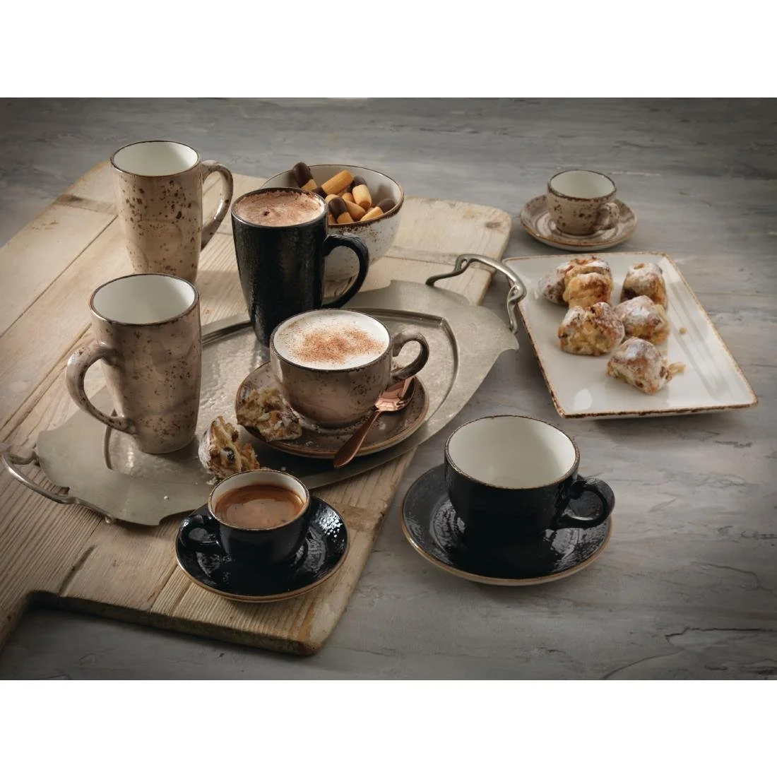 Steelite Craft Liquorice Coupe Bowls 215mm (24 Pack) - Image 2