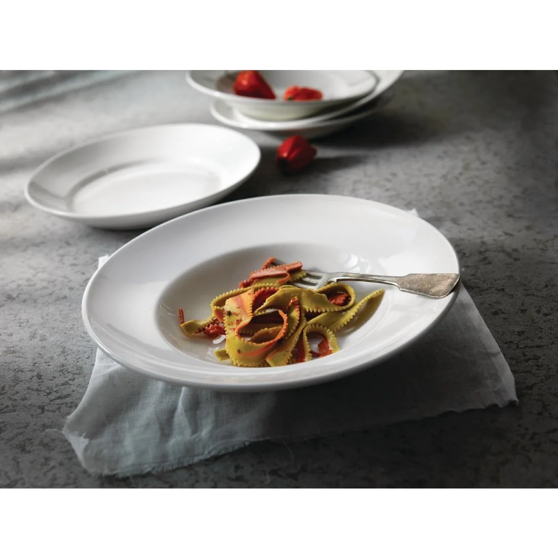 Steelite Simplicity Noveau Bowls White 41.5oz 270mm (6 Pack) - Image 2