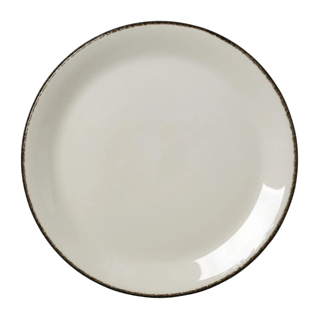 Steelite Charcoal Dapple Coupe Plates 252mm (24 Pack) - Image 1