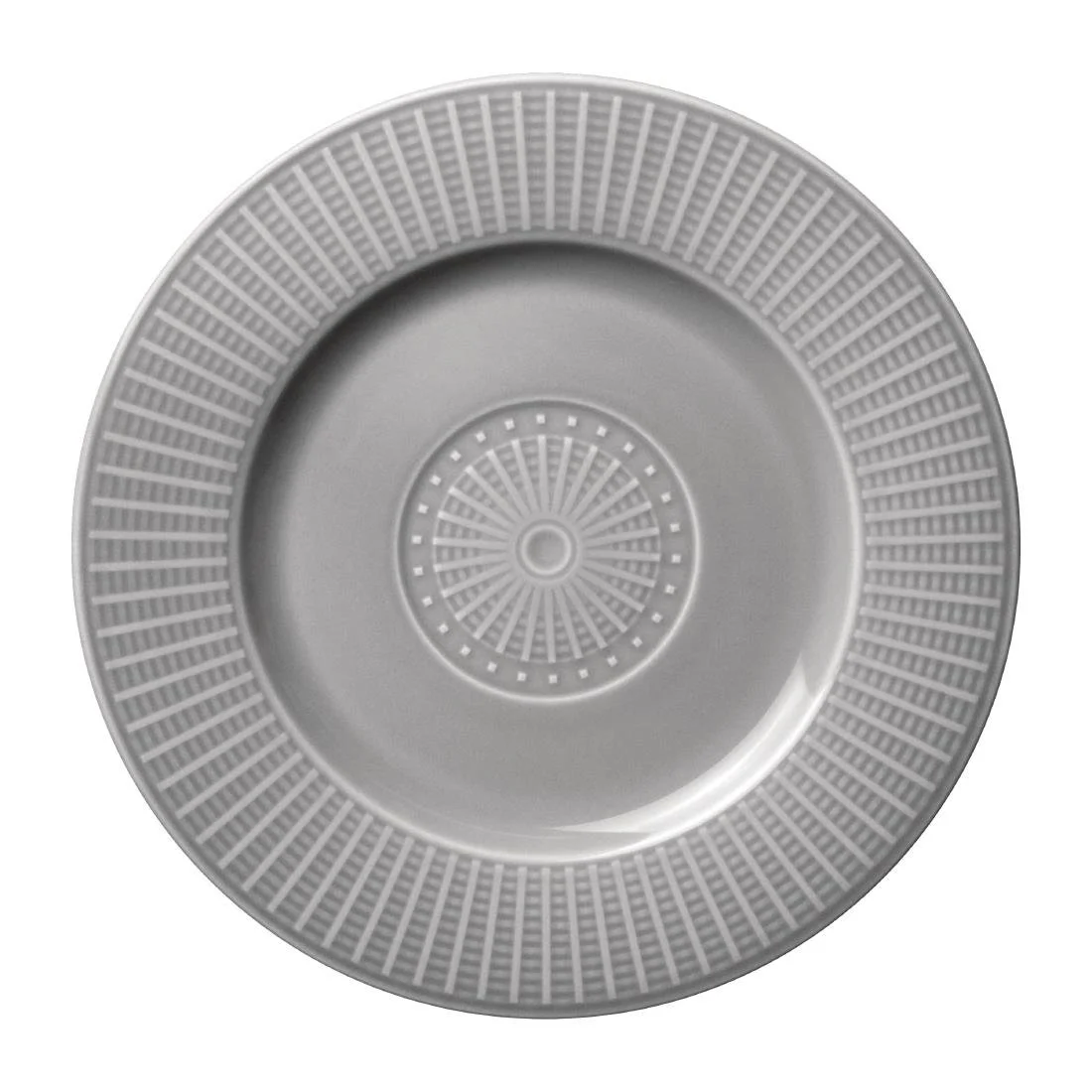 Steelite Willow Mist Gourmet Accent Plates Grey 185mm (12 Pack) - Image 1