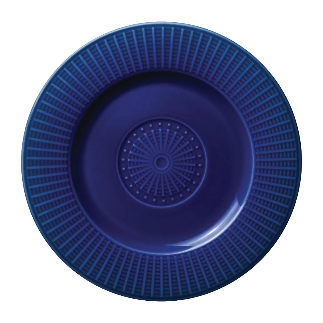 Steelite Willow Azure Accent Gourmet Plates Blue 185mm (12 Pack)