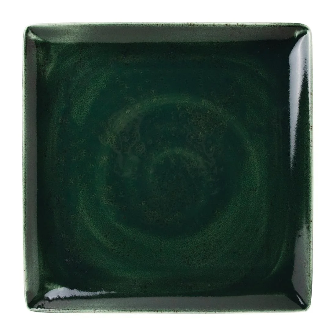 Steelite Vesuvius Square One Burnt Emerald 270x 270mm (12 Pack)