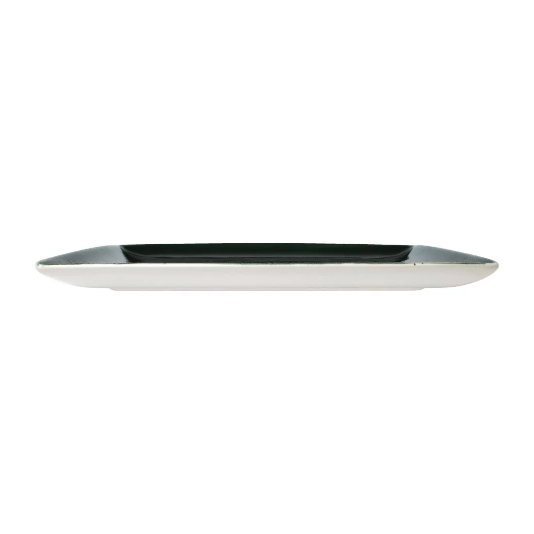 Steelite Vesuvius Square One Burnt Emerald 270x 270mm (12 Pack) - Image 2