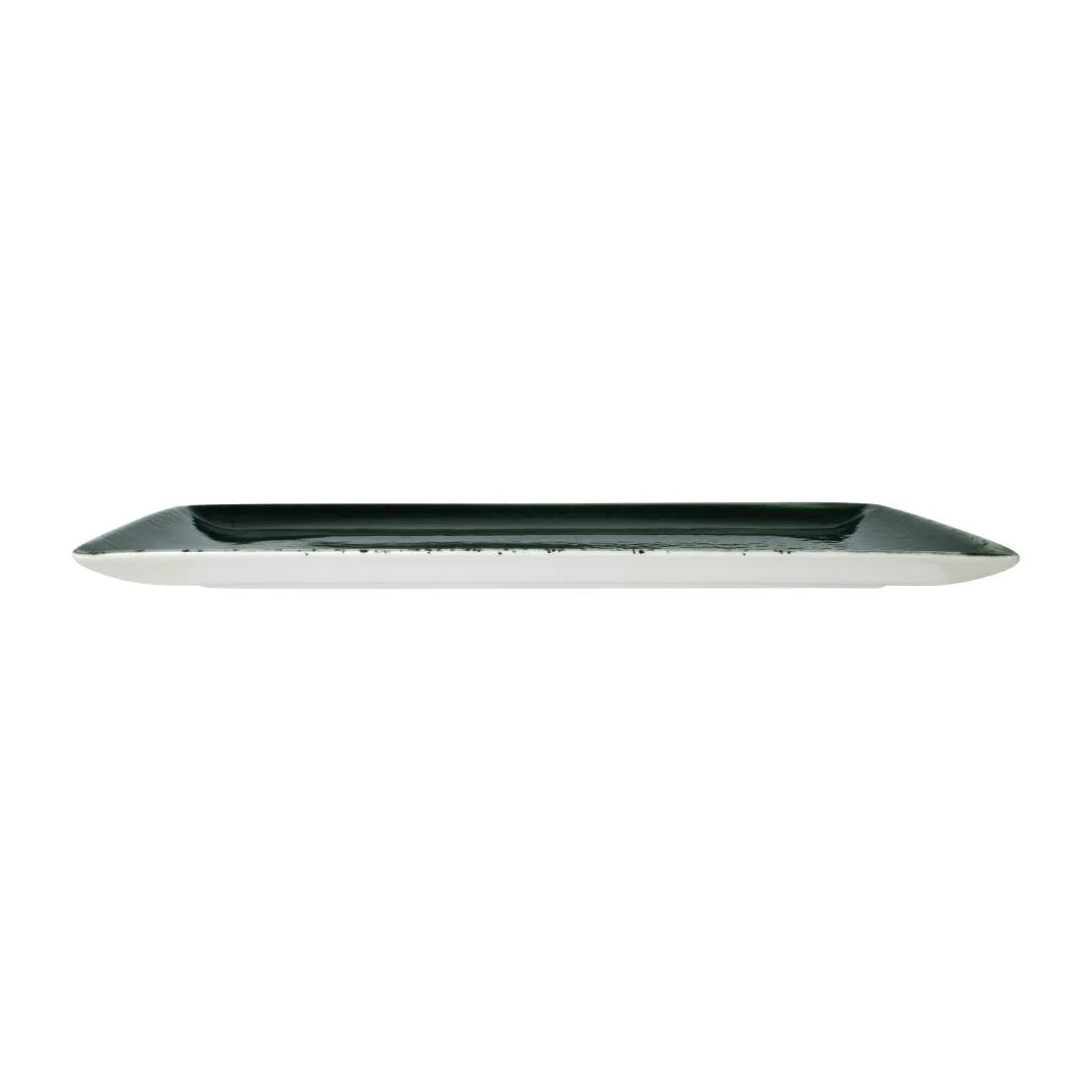 Steelite Vesuvius Rectangle Three Burnt Emerald 330x 190mm (12 Pack) - Image 2