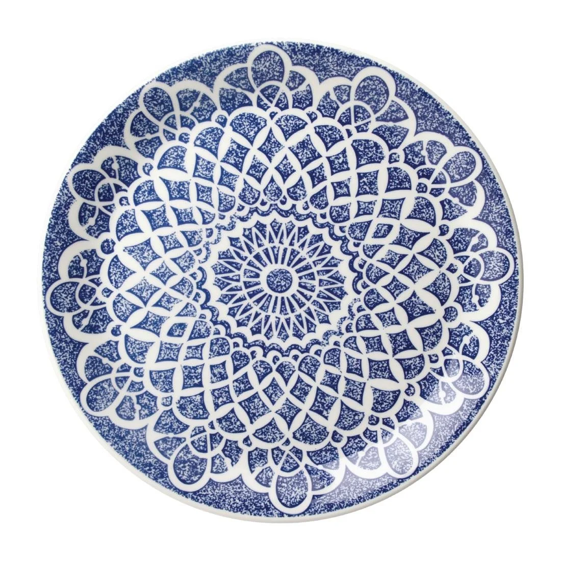 Steelite Ink Coupe Plates Nomad Blue 255mm (12 Pack)