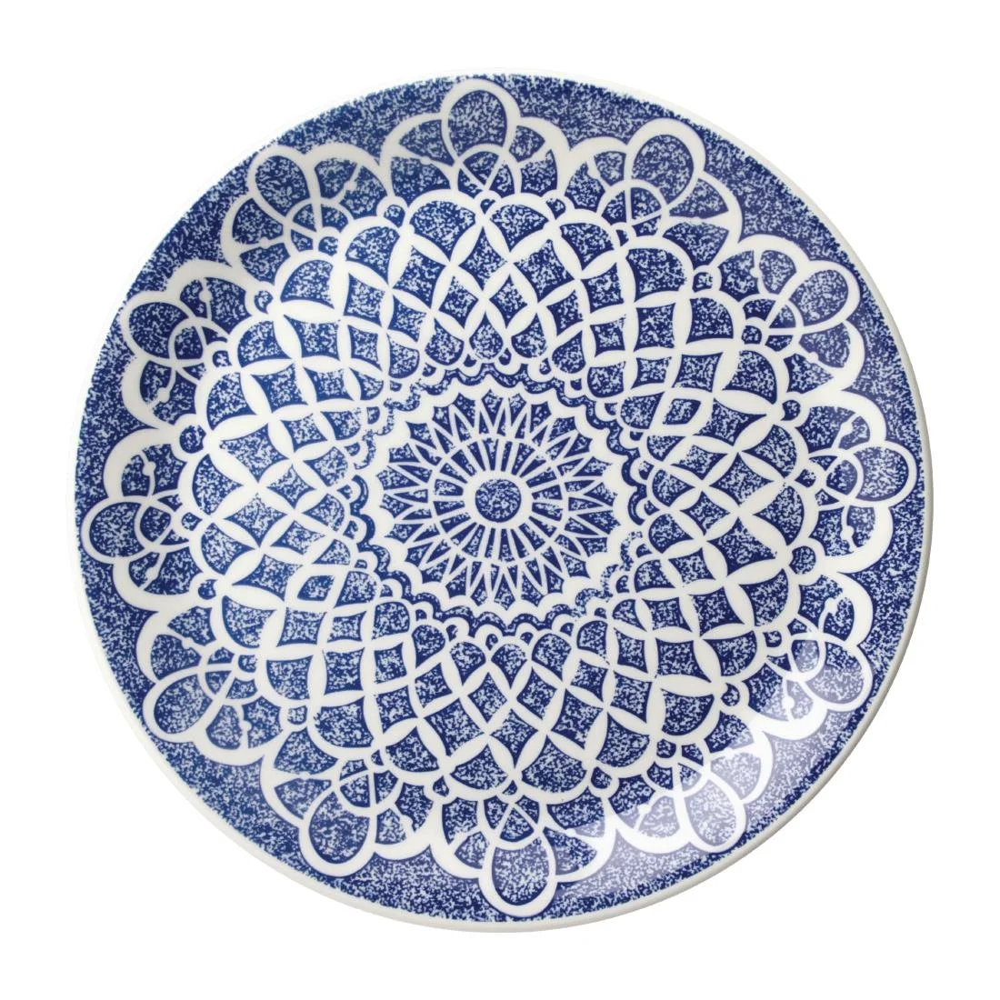 Steelite Ink Coupe Plates Nomad Blue 255mm (12 Pack)