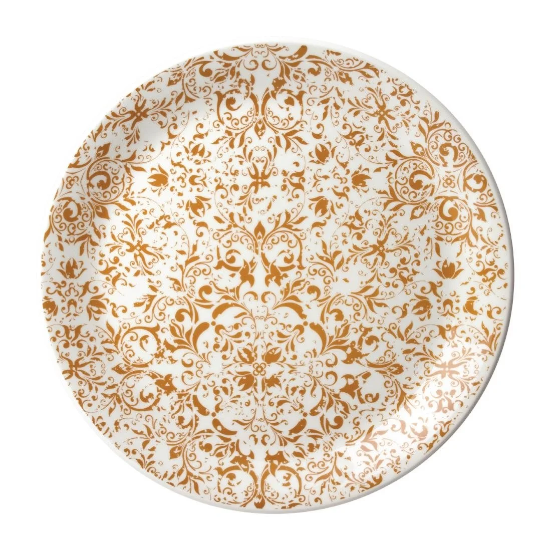 Steelite Ink Coupe Plates Legacy Ginger 255mm (12 Pack)