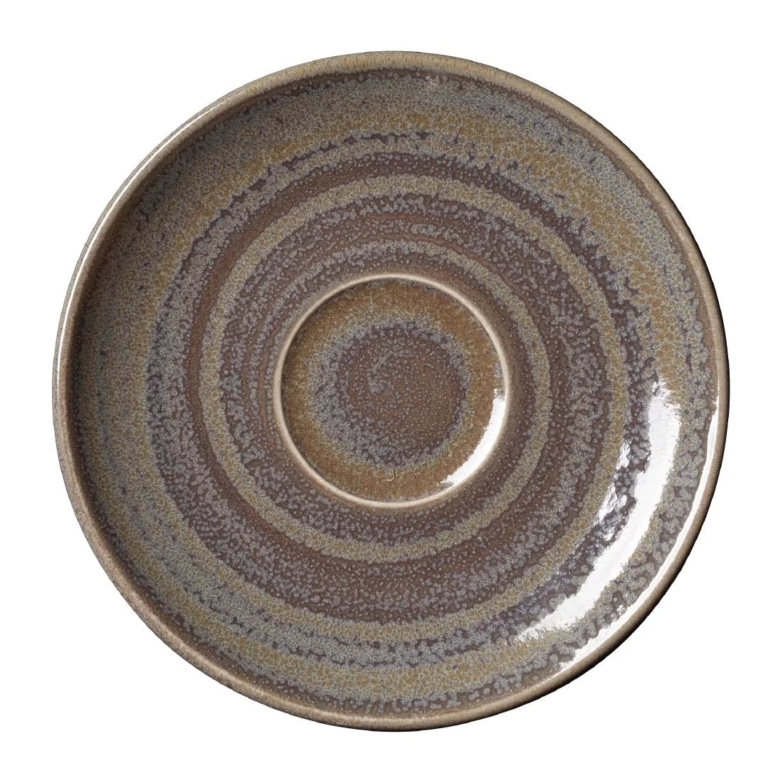 Steelite Revolution Granite Saucers 152mm (12 Pack)