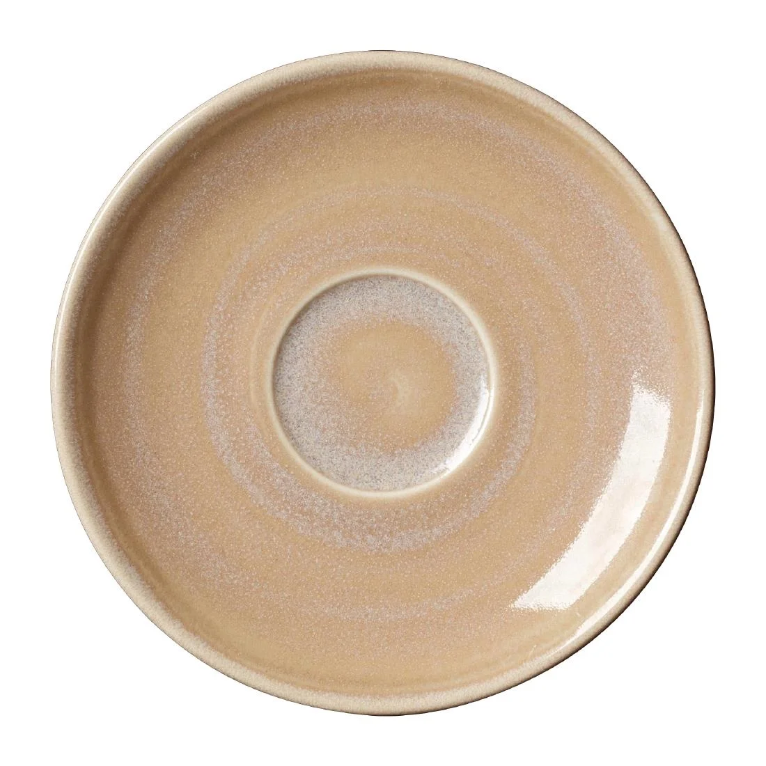 Steelite Revolution Sandstone Saucers 152mm (12 Pack)