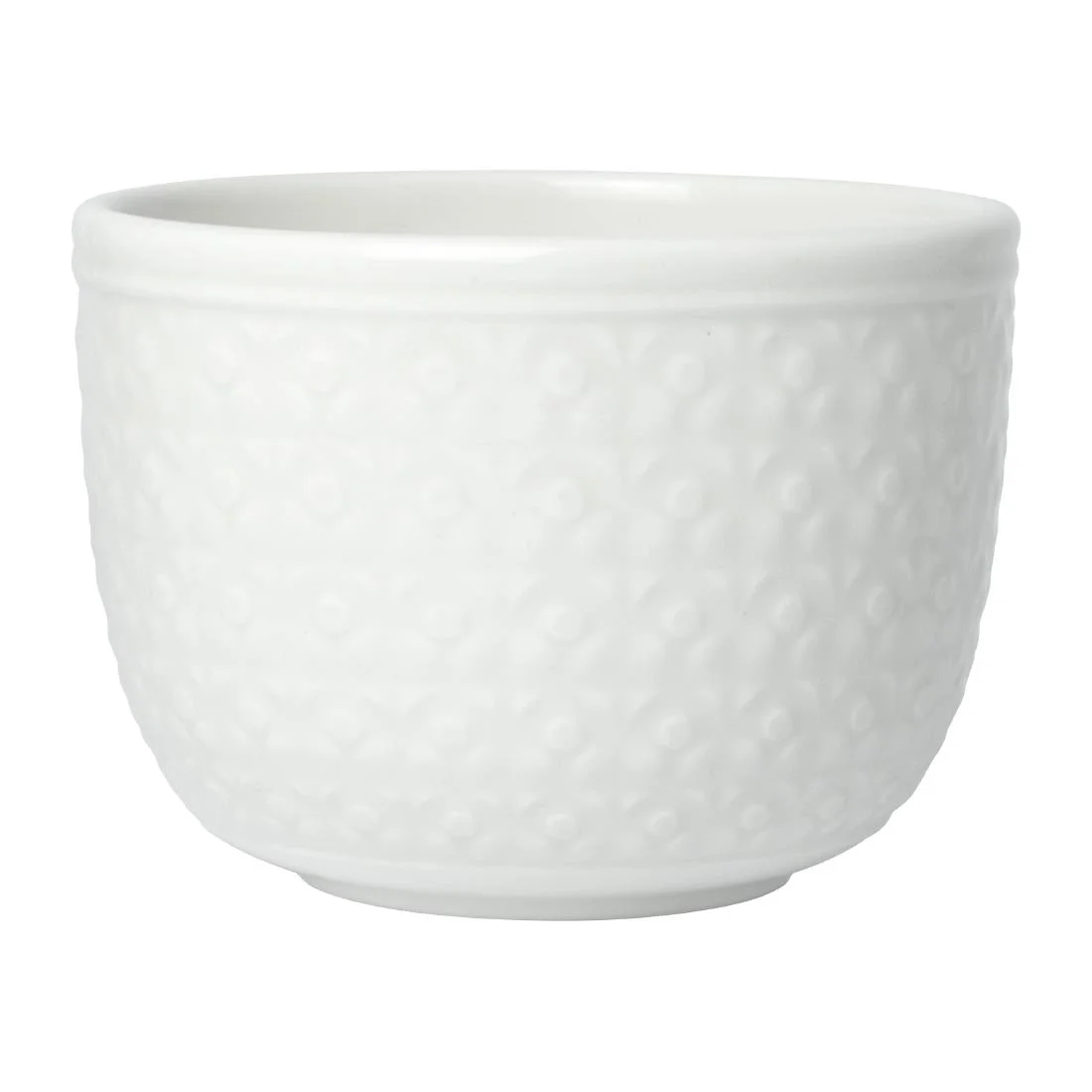 Steelite Bead Sugar Cups 227ml (12 Pack) - Image 1