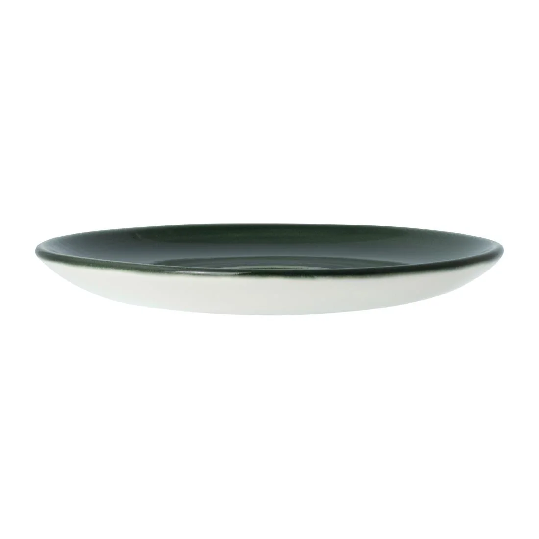 Steelite Vesuvius Burnt Emerald Saucers 152mm (12 Pack) - Image 2