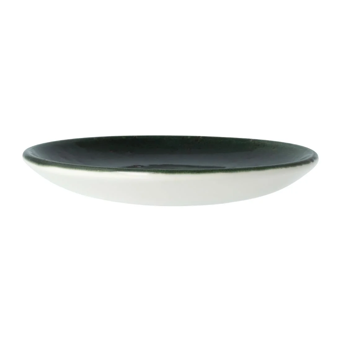 Steelite Vesuvius Burnt Emerald Saucers 125mm (12 Pack) - Image 2