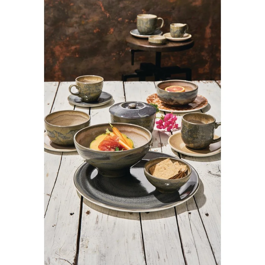 Steelite Aurora Revolution Granite Tulip Bowls 140mm (12 Pack) - Image 3