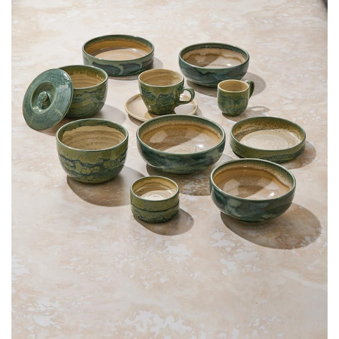 Steelite Aurora Revolution Jade Bowls 155mm (12 Pack) - Image 4