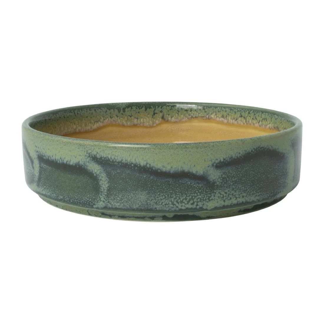 Steelite Aurora Revolution Jade Round Stacking Trays 165mm (12 Pack)