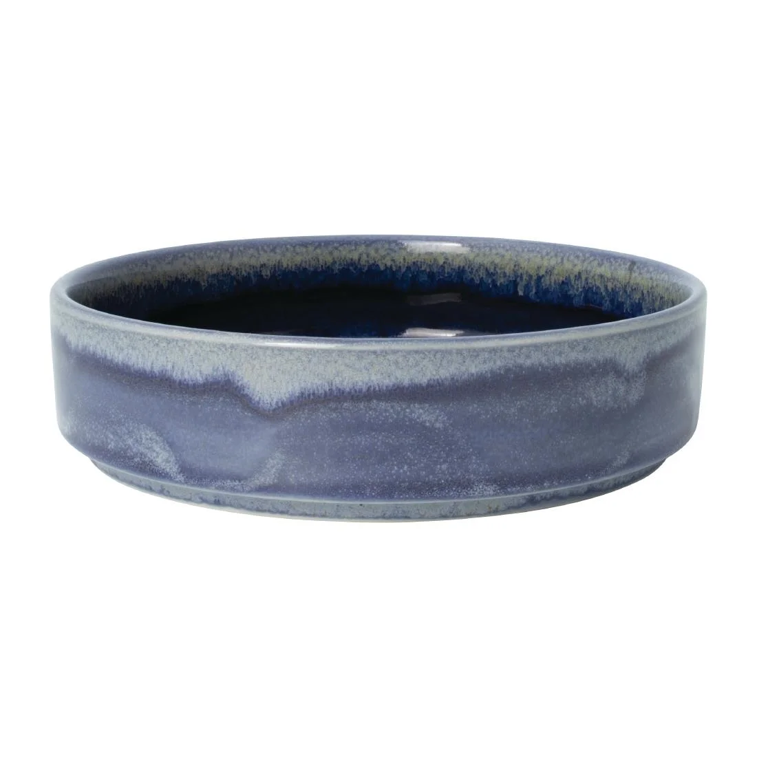 Steelite Aurora Vesuvius Round Stacking Trays Lapis 165mm (12 Pack)