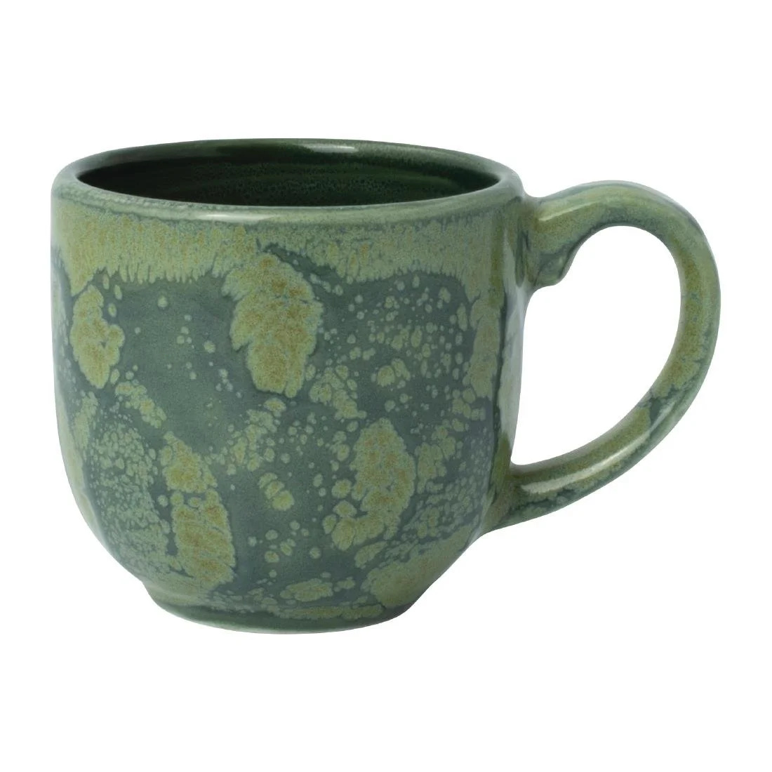 Steelite Aurora Vesuvius Burnt Emerald Mugs City 114ml 4oz (12 Pack)