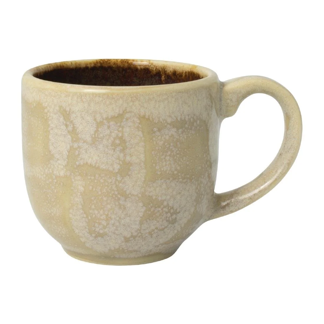 Steelite Aurora Vesuvius Amber Mugs City 114ml (12 Pack) - Image 1