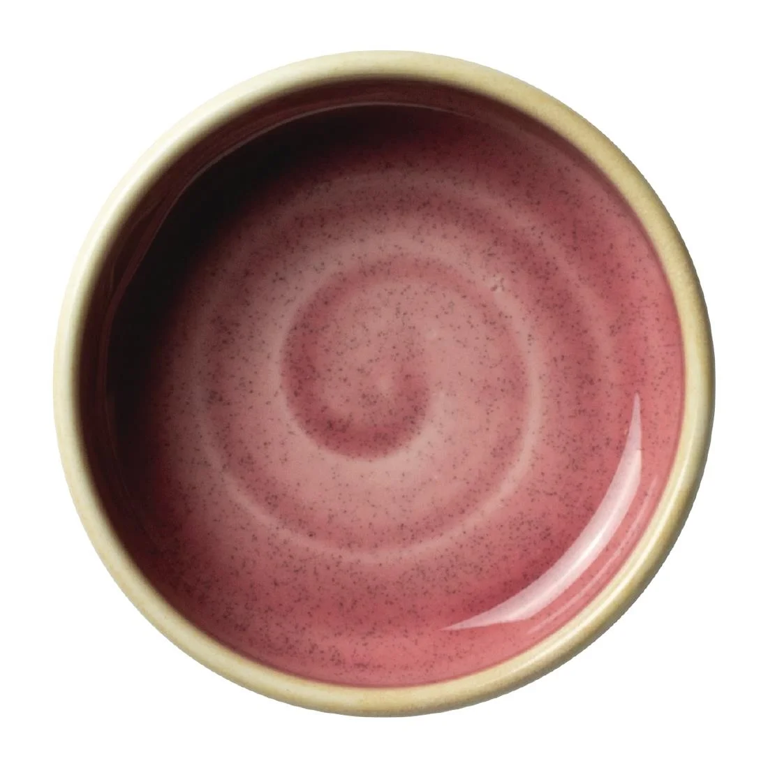 Steelite Aurora Vesuvius Rose Quartz Trays Round 75mm (12 Pack) - Image 2
