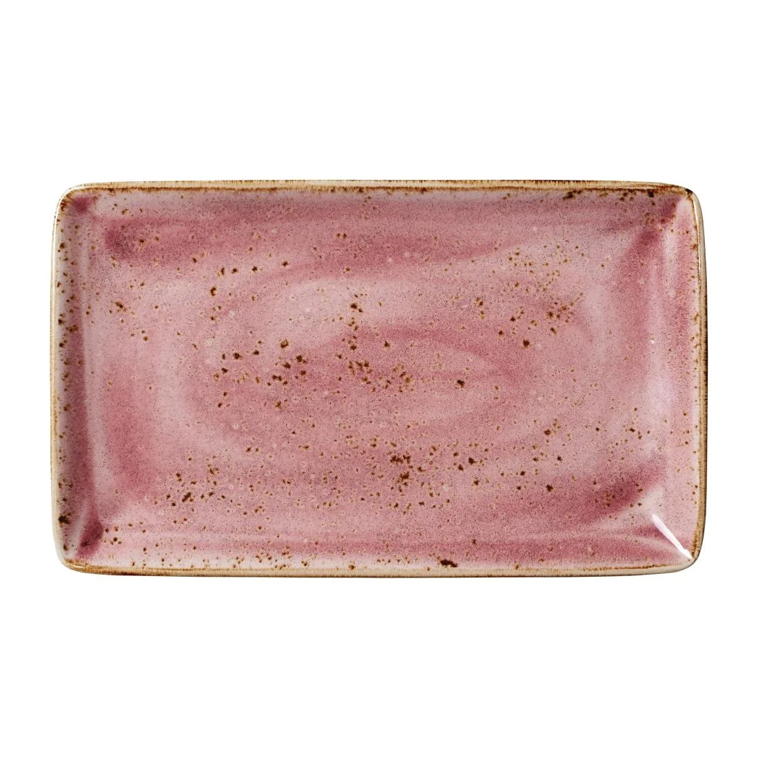 Steelite Craft Raspberry Rectangle One 270 x 168mm (6 Pack) - Image 1