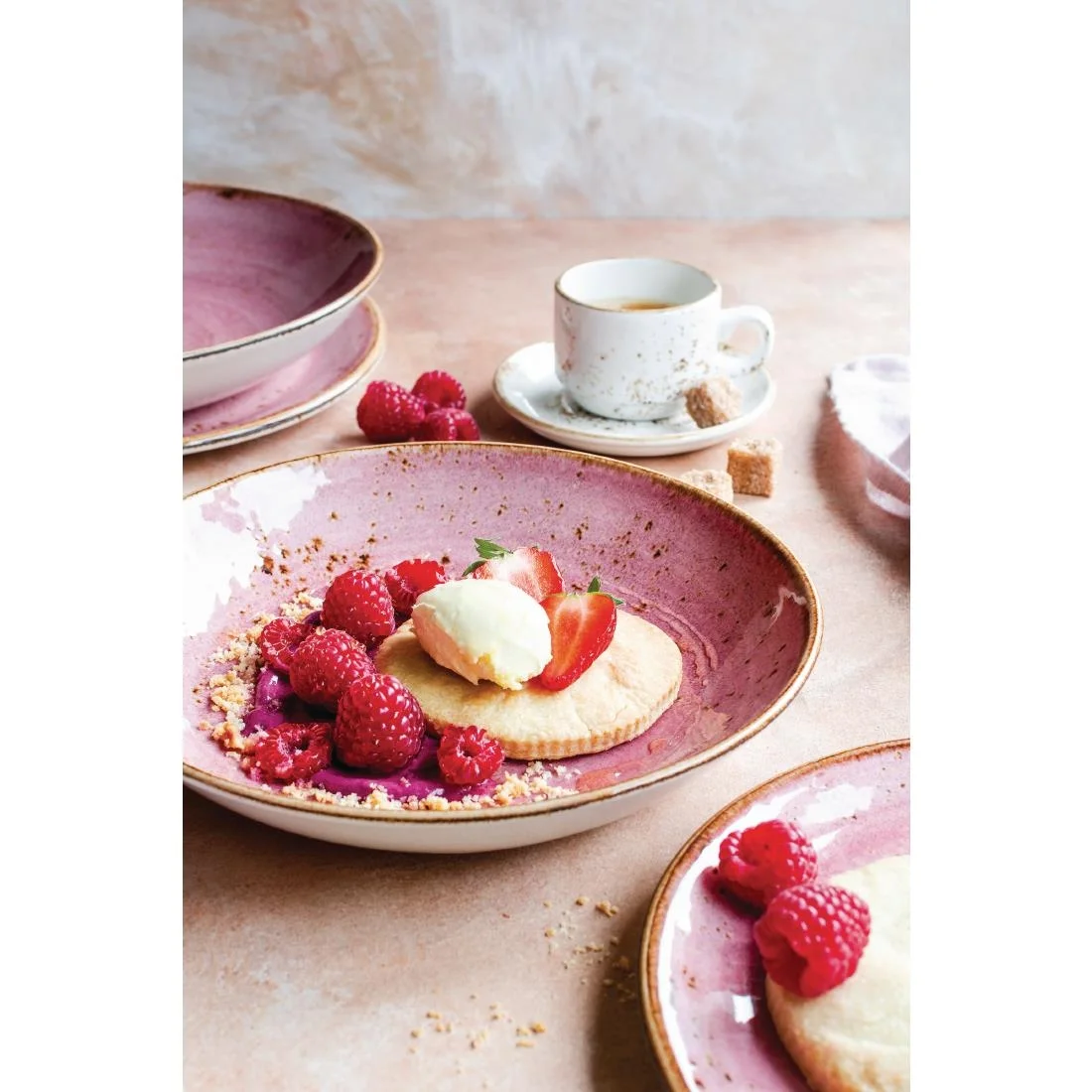 Steelite Craft Raspberry Bowls Coupe 255mm (12 Pack) - Image 2